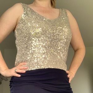 Sparkly top
